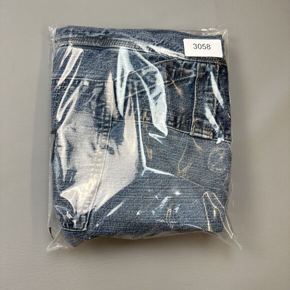 Vintage Arizona Jeans Shorts Mens 34 Denim Carpenter Baggy Relaxed Skate Y2K - Picture 11 of 11